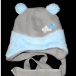 Komplet zimowy polarowy CZAPKA + CHUSTKA Rozmiar 42-44